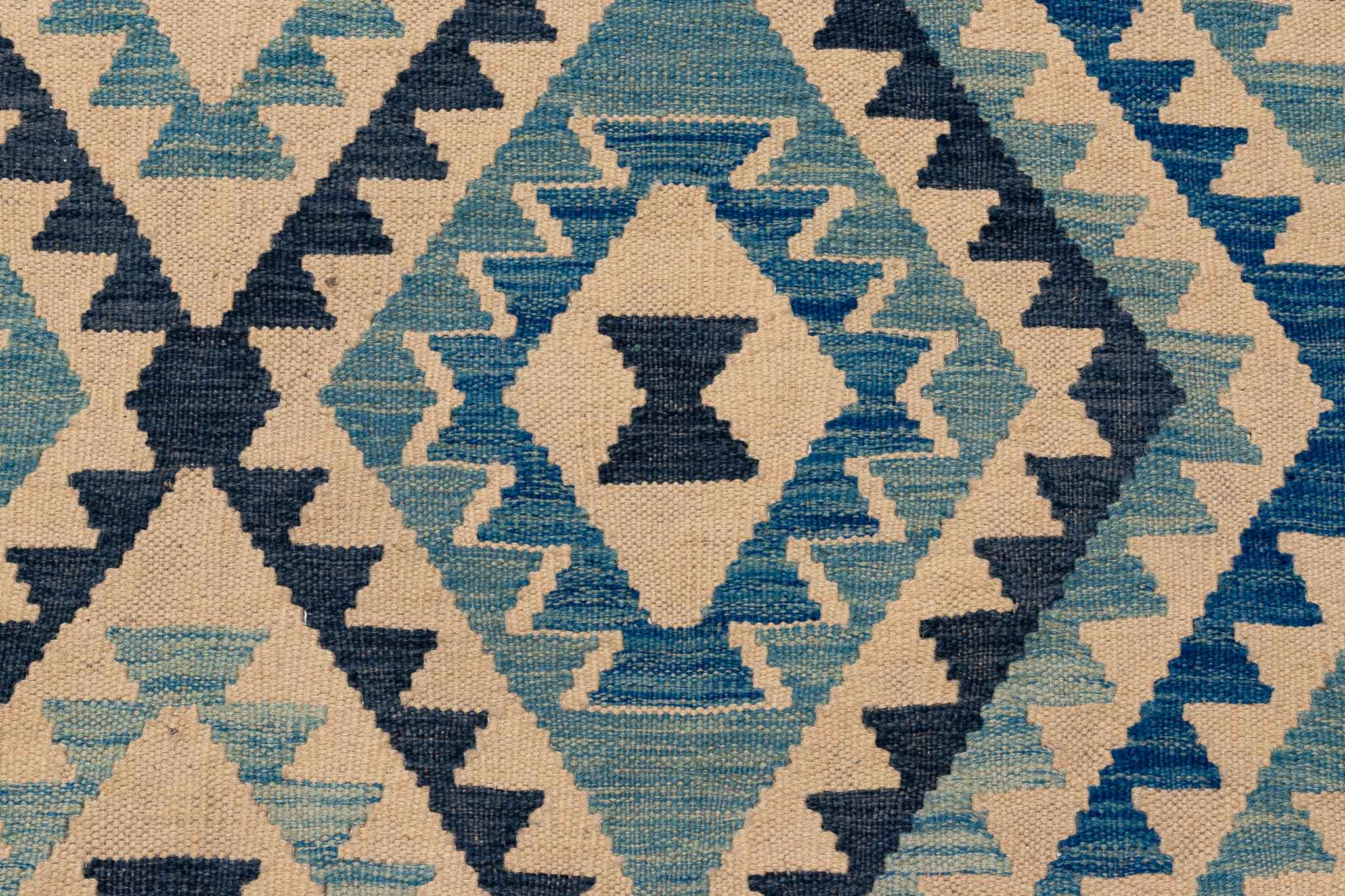 Afghanischer Kelim – 293 × 190 cm – handgewebt aus Schurwolle