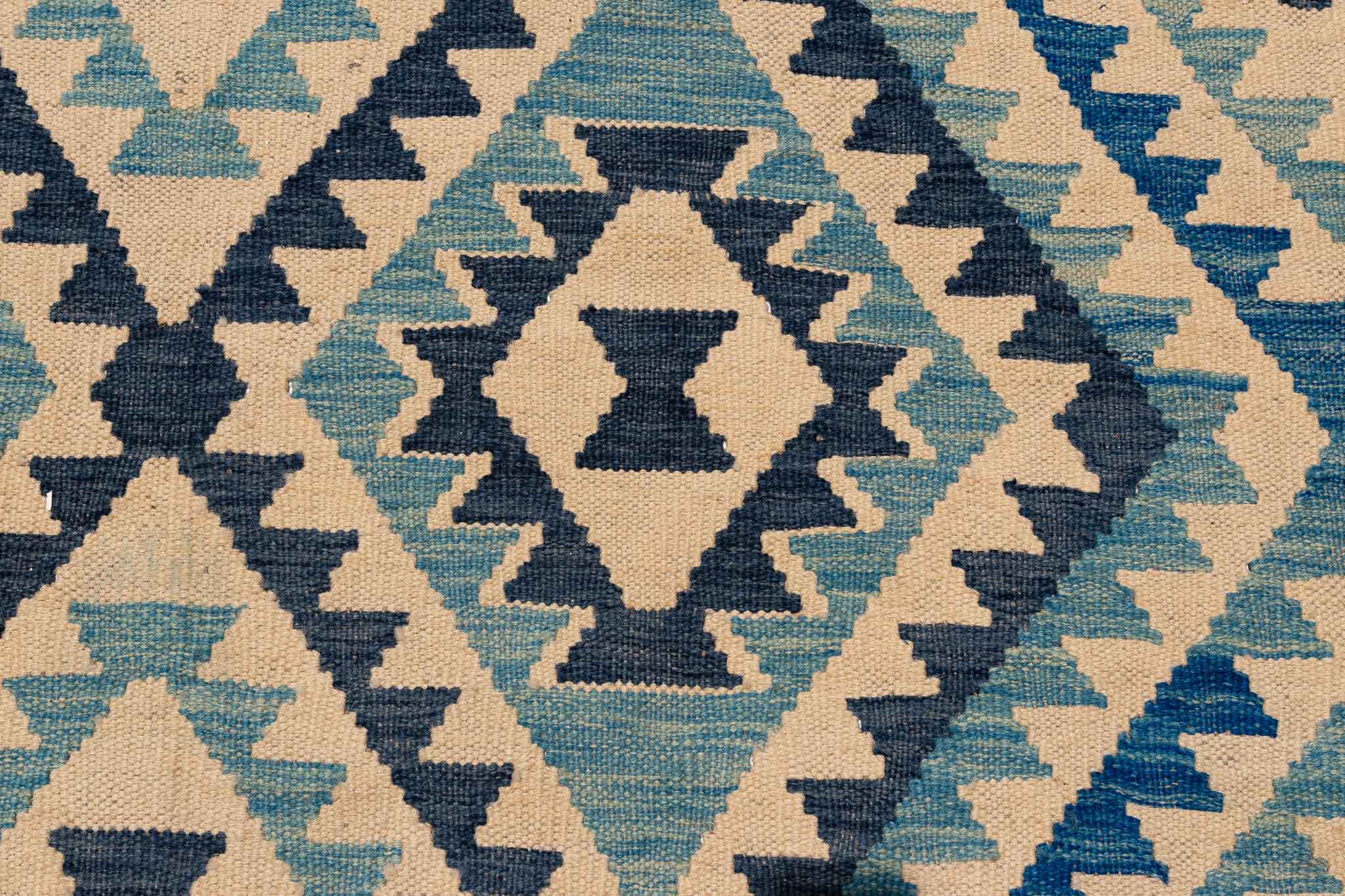 Afghanischer Kelim – 293 × 190 cm – handgewebt aus Schurwolle