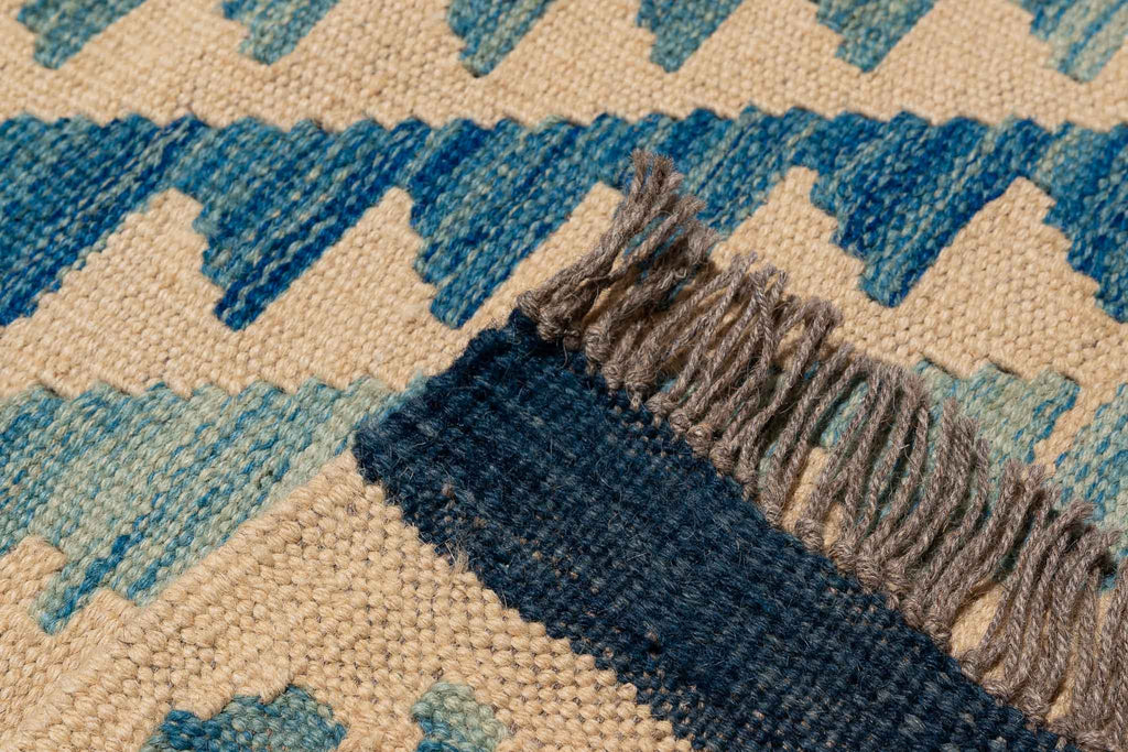 Afghanischer Kelim – 293 × 190 cm – handgewebt aus Schurwolle