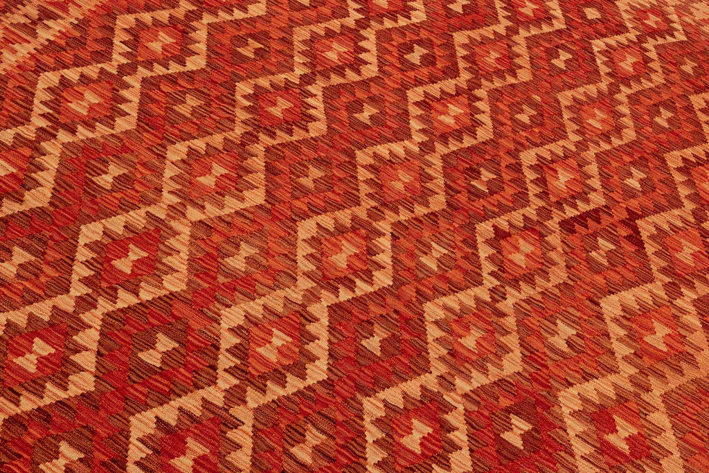 Afghanischer Kelim – 293 × 209 cm – handgewebt aus Schurwolle